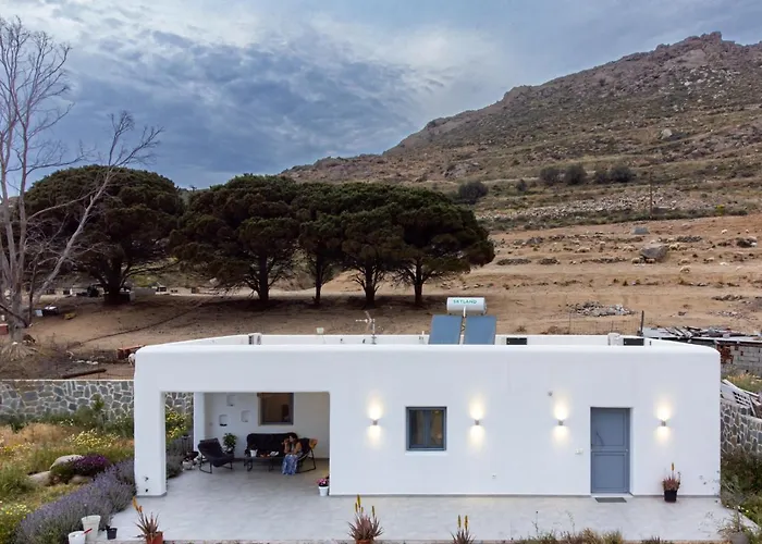 Cycladic On The Hill With Beautiful Views!! Dom wakacyjny Agkidia